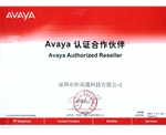 Avaya 认证合作伙伴-2007年