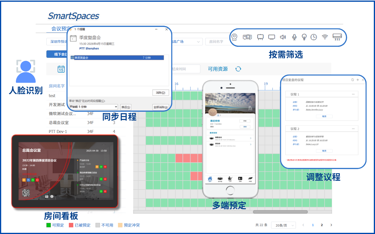 会议空间管理